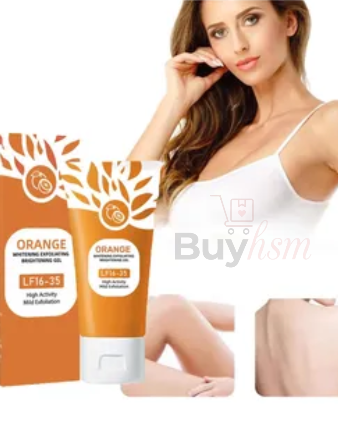 Gel Exfoliante de Naranja para Aclarar, Hidratar y Renovar tu Piel