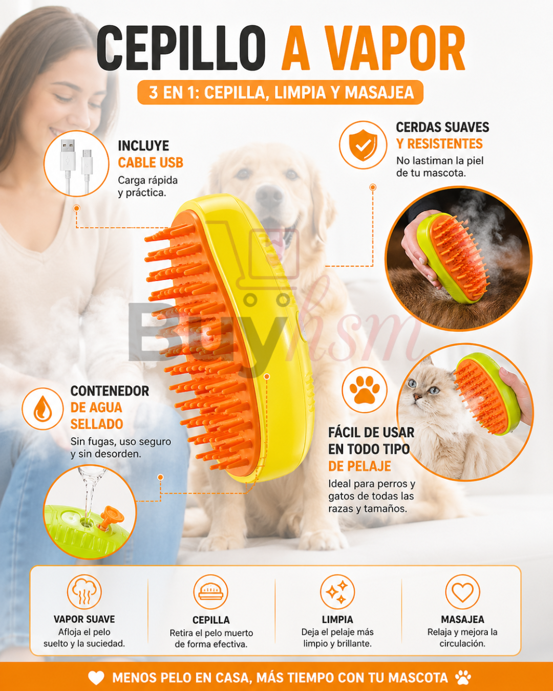 Cepillo de Valor 3 en 1