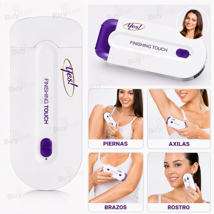 Depiladora corporal yes recargable ...piel definida