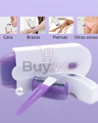 Depiladora corporal yes recargable ...piel definida